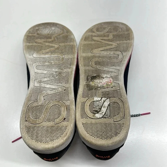 Psycho Bunny X SWIMS The Breeze Tennis Knit Sneakers Shoes Navy Blue Men Size 11
